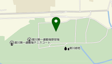 犀川緑地の地図画像