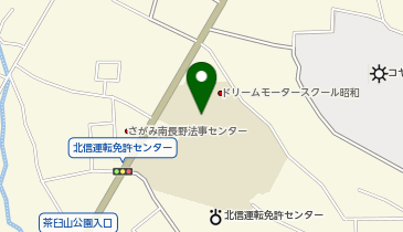 ドリームモータースクール昭和の地図画像