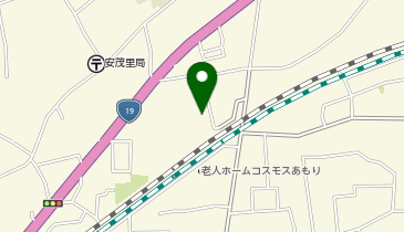 裾花体育館の地図画像