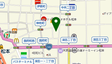 中央西公園(花時計公園)の地図画像