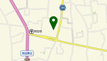 岡田体育館の地図画像