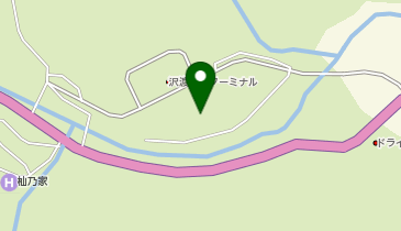 沢渡駐車場(第3駐車場)の地図画像