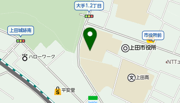 第二中学校の地図画像