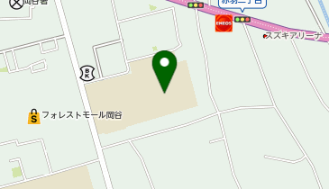 岡谷北部中学校(校庭)の地図画像