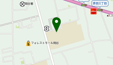 岡谷北部中学校の地図画像