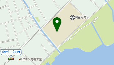 長野県岡谷南高等学校(校庭)の地図画像