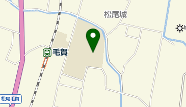 緑ヶ丘中学校体育館の地図画像