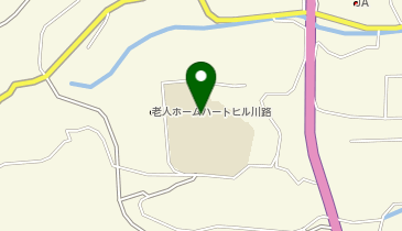 川路小学校体育館の地図画像