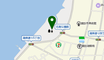 湖畔公園の地図画像