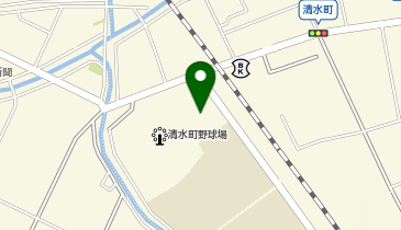 清水町体育館の地図画像
