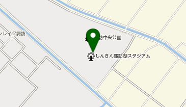 諏訪湖スタジアムの地図画像