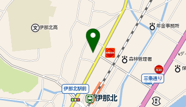 伊那北地域活性化センターの地図画像