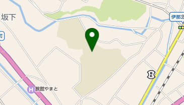 伊那小学校 第1体育館の地図画像