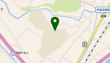伊那小学校 第2体育館の地図画像