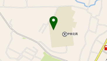 伊那北高校 小体育館の地図画像