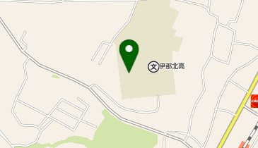 伊那北高校 大体育館の地図画像