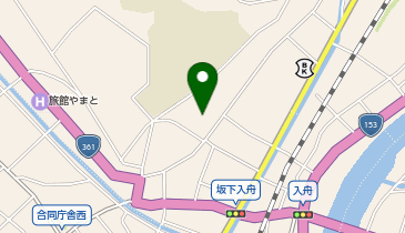 坂下公会堂の地図画像