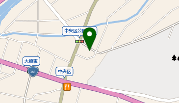 中央区公民館の地図画像