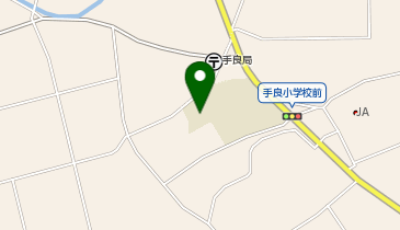 手良小学校 体育館の地図画像