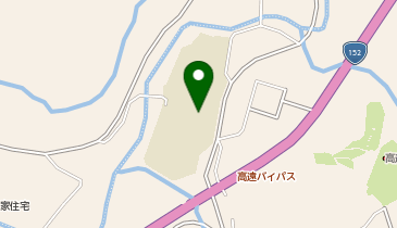 高遠中学校 体育館の地図画像