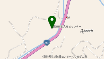 高遠町老人福祉センターの地図画像