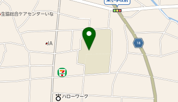 伊那東小学校の地図画像