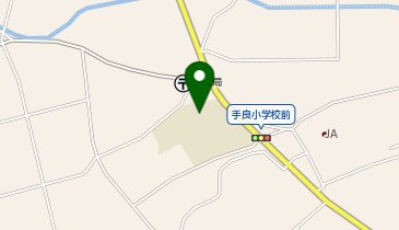 手良小学校の地図画像