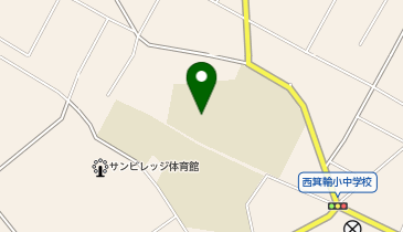 西箕輪小学校の地図画像