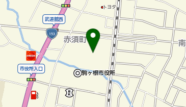 駒ヶ根市営グラウンドの地図画像