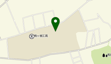 駒ヶ根工業高等学校体育館の地図画像