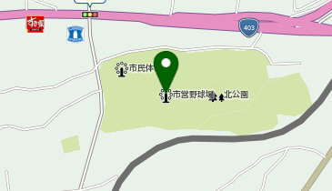 運動公園 多目的運動広場の地図画像