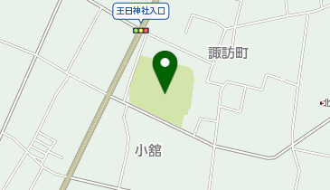 高梨館跡公園の地図画像