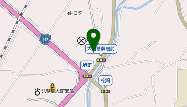旭町公民館の地図画像