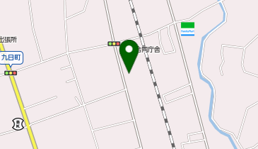 大町合同庁舎駐車場の地図画像