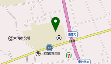 長野県大町岳陽高等学校の地図画像