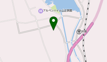 ゆ-ぷる木崎湖の地図画像