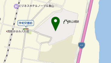 旧市民会館前広場の地図画像