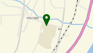 飯山市立秋津小学校の地図画像