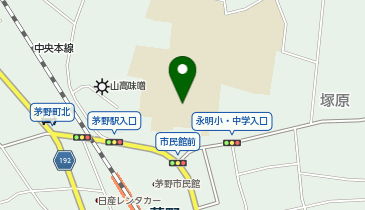 永明小学校 屋外運動場の地図画像
