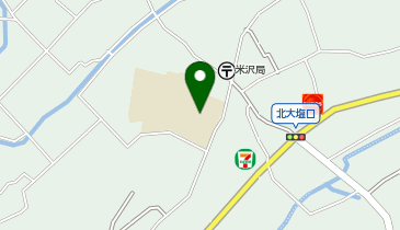 米沢小学校 屋外運動場の地図画像