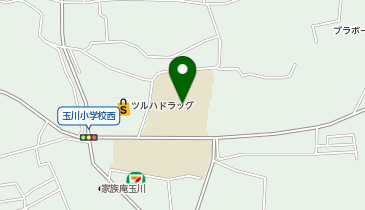 玉川小学校 屋外運動場の地図画像
