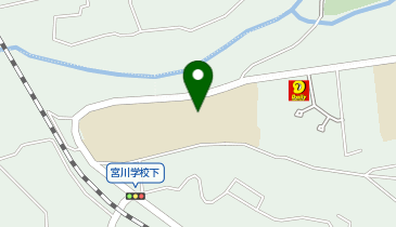 宮川小学校体育館の地図画像