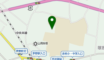 ちの地区コミュニティセンターの地図画像