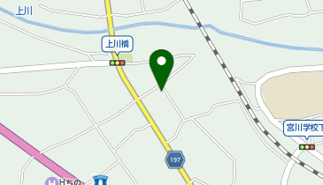 宮川地区コミュニティセンターの地図画像