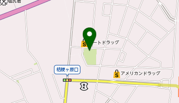 塩尻駅西公園の地図画像