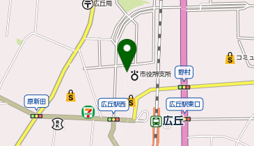 広丘支所(北部交流センター)の地図画像