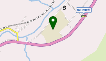 楢川小中学校 校庭の地図画像