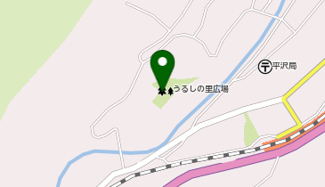 うるしの里広場の地図画像