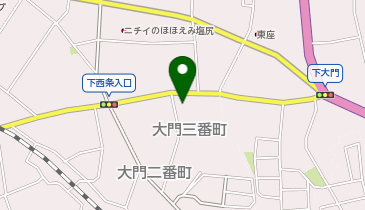 大門三番町・四番町介護予防交流施設の地図画像