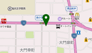 信毎販売センターふれいあいネット 塩尻営業所の地図画像